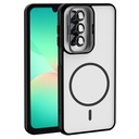 Samsung Galaxy A17 Uyumlu Kılıf Standlı ve Kamera Lens Hediyeli Zore Etro Kapak