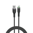 Wiwu Wi-C068 Orginlink Serisi LED Göstergeli USB-A to Lightning Hızlı Şarj Özellikli Data ve Şarj Kablosu 1M