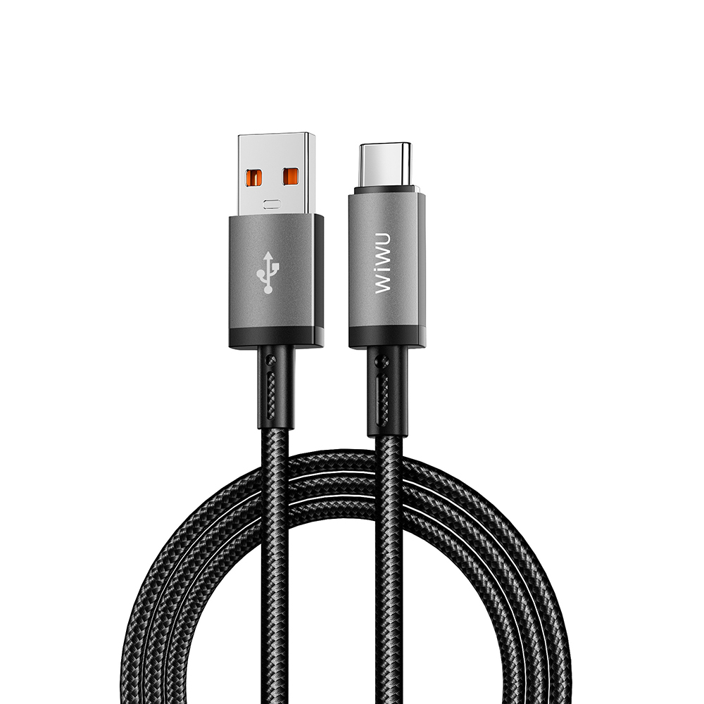 [RNZ-TA127897] Wiwu Wi-C054 Titanlink Serisi USB-A to TYPE-C Hızlı Şarj Özellikli Data ve Şarj Kablosu 1M
