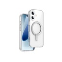 Apple iPhone 17 Uyumlu Kılıf M-safe Şarj Özellikli Wiwu MCC-201 iShield Ultra Serisi Standlı Crystal Sert PC Kapak