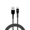 Wiwu Wi-C073 Drualink Serisi USB-A to Type-C Hızlı Şarj Özellikli Data ve Şarj Kablosu 3A 1M