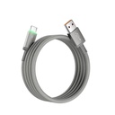 Wiwu Wi-C082 Maglink Serisi LED Göstergeli USB-A to Type-C Hızlı Şarj Özellikli Data ve Şarj Kablosu 60W 1M