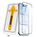 Apple iPhone 17 Air Uyumlu Zore 2.5D Oliv HD Temperli Cam Ekran Koruyucu + Kolay Uygulama Aparatı