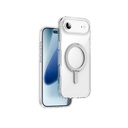 Apple iPhone 17 Air Uyumlu Kılıf M-safe Şarj Özellikli Wiwu MCC-201 iShield Ultra Serisi Standlı Crystal Sert PC Kapak