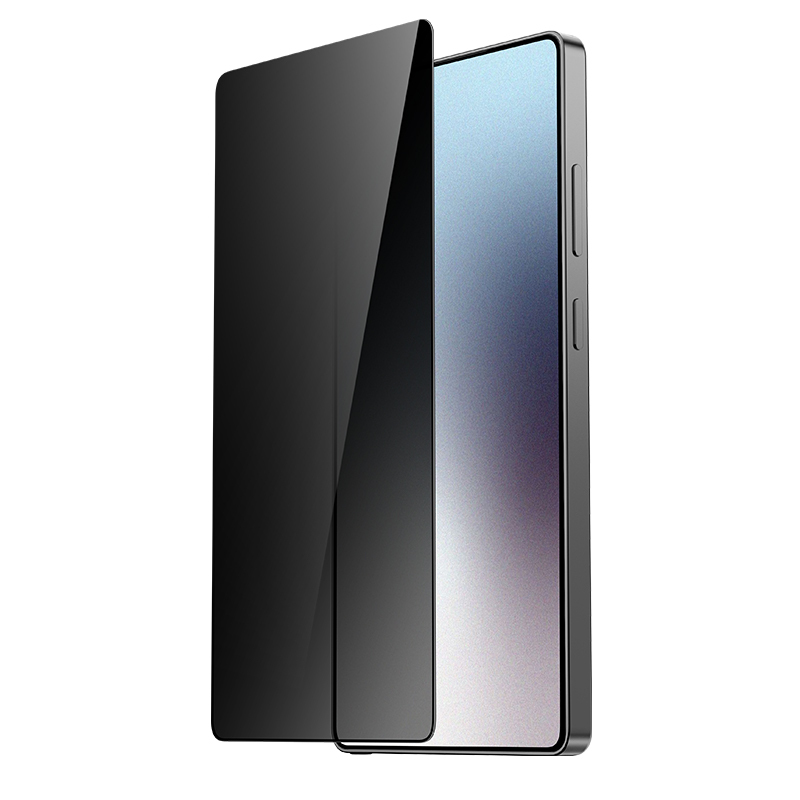 Samsung Galaxy S25 Ultra Uyumlu Hidrofobik Ve Oleofobik Özellikli Benks 0.3mm Privacy Air Shield Ekran Koruyucu 10'lu Paket
