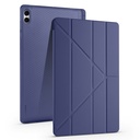 Samsung Galaxy Tab S11 Ultra Uyumlu Kılıf Zore Tri Folding Kalem Bölmeli Standlı Kılıf