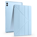 Samsung Galaxy Tab S11 Ultra Uyumlu Kılıf Zore Tri Folding Kalem Bölmeli Standlı Kılıf