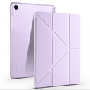 Samsung Galaxy Tab A11 Plus Uyumlu Kılıf Zore Tri Folding Kalem Bölmeli Standlı Kılıf