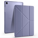 Samsung Galaxy Tab A11 Plus Uyumlu Kılıf Zore Tri Folding Kalem Bölmeli Standlı Kılıf