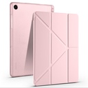 Samsung Galaxy Tab A11 Plus Uyumlu Kılıf Zore Tri Folding Kalem Bölmeli Standlı Kılıf