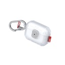 Apple Airpods Pro 3 Uyumlu Kılıf Airbagli Yivli Köşe Kilit Tasarımlı 360 Derece Koruma Skinarma Mecha LE Kılıf
