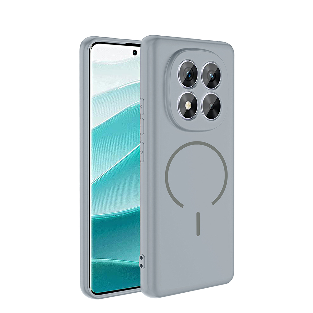 Xiaomi Redmi Note 14 Pro 4G Uyumlu Kılıf M-safe Şarj Özellikli Zore Meta Kapak