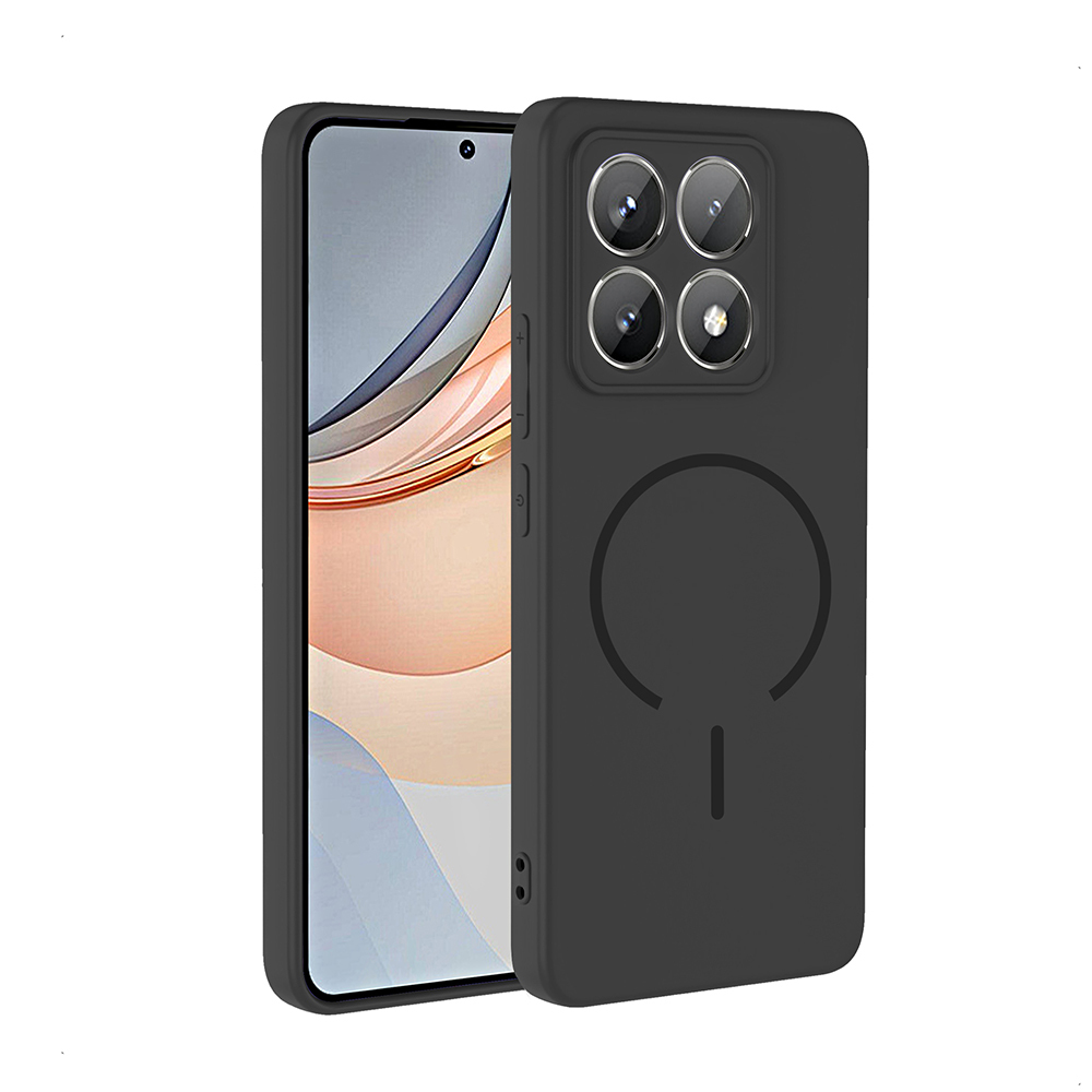 Xiaomi 14T Pro Uyumlu Kılıf M-safe Şarj Özellikli Zore Meta Kapak
