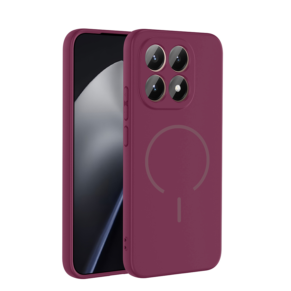 Xiaomi 15T Uyumlu Kılıf M-safe Şarj Özellikli Zore Meta Kapak