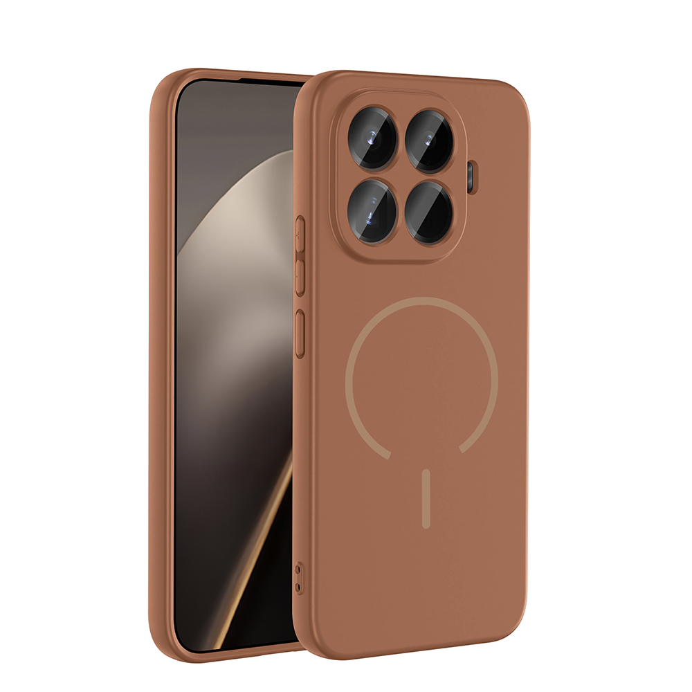 Xiaomi 15T Pro Uyumlu Kılıf M-safe Şarj Özellikli Zore Meta Kapak