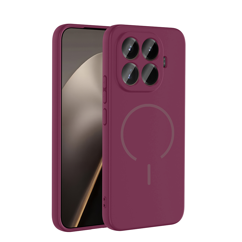 Xiaomi 15T Pro Uyumlu Kılıf M-safe Şarj Özellikli Zore Meta Kapak