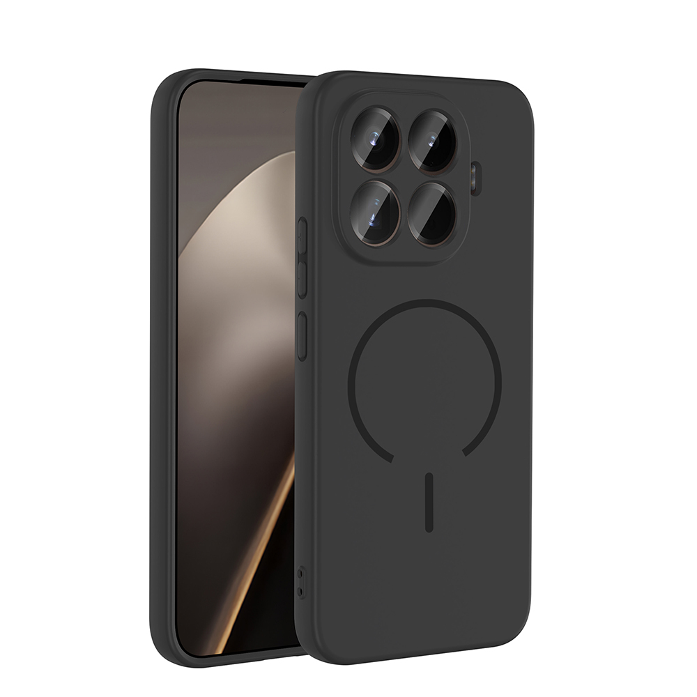Xiaomi 15T Pro Uyumlu Kılıf M-safe Şarj Özellikli Zore Meta Kapak