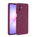 Samsung Galaxy A07 Uyumlu Kılıf M-safe Şarj Özellikli Zore Meta Kapak
