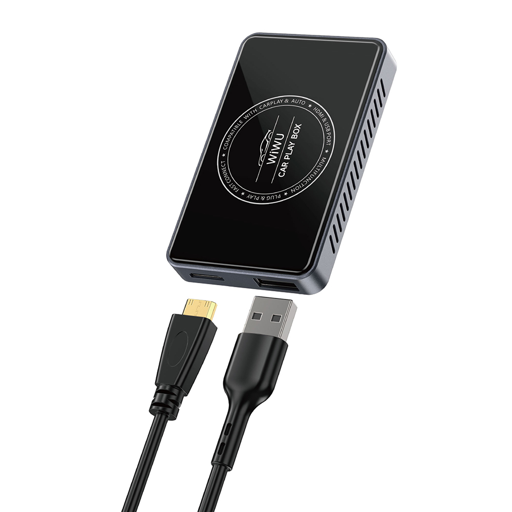 [RNZ-TA129188] Wiwu Wi-CP004 HDMI Girişli Bölünmüş Ekran Özellikli CarPlay Wireless Adaptör 2.0