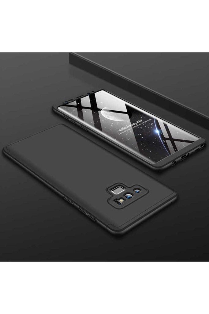 [RNZ-TA14514] Samsung Galaxy Note 9 Uyumlu Kılıf Zore Ays Kapak (Siyah)