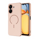 Xiaomi Redmi 13C Uyumlu Kılıf M-safe Şarj Özellikli Zore Meta Kapak
