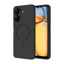 Xiaomi Redmi 13C Uyumlu Kılıf M-safe Şarj Özellikli Zore Meta Kapak