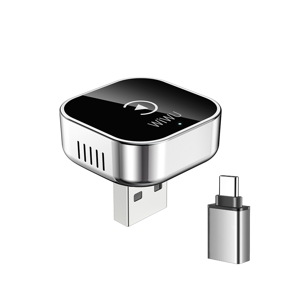 [RNZ-TA129187] Wİwu Wi-CP003 2in1 CarPlay USB Wireless Transmitter Adaptör