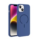 Apple iPhone 14 Uyumlu Kılıf M-safe Şarj Özellikli Zore Meta Kapak