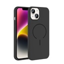 Apple iPhone 14 Uyumlu Kılıf M-safe Şarj Özellikli Zore Meta Kapak