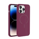 Apple iPhone 14 Pro Max Uyumlu Kılıf M-safe Şarj Özellikli Zore Meta Kapak