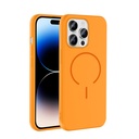 Apple iPhone 14 Pro Max Uyumlu Kılıf M-safe Şarj Özellikli Zore Meta Kapak