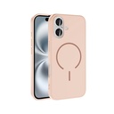Apple iPhone 16 Uyumlu Kılıf M-safe Şarj Özellikli Zore Meta Kapak