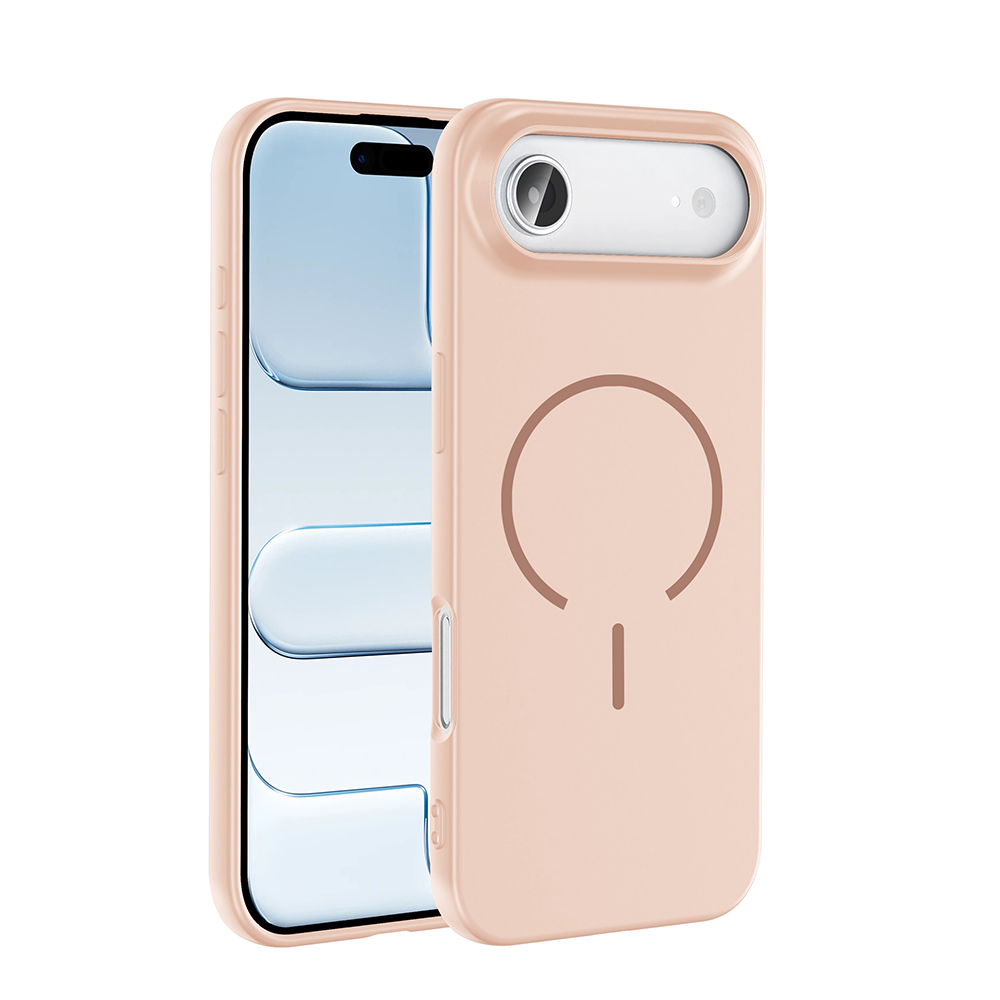 Apple iPhone 17 Air Uyumlu Kılıf M-safe Şarj Özellikli Zore Meta Kapak