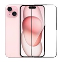 Apple iPhone 15 Plus Uyumlu Wiwu GT-008 Polimer Oleofobik Kaplama Şeffaf Pürüzsüz Temperli Cam Ekran Koruyucu 10'lu Paket