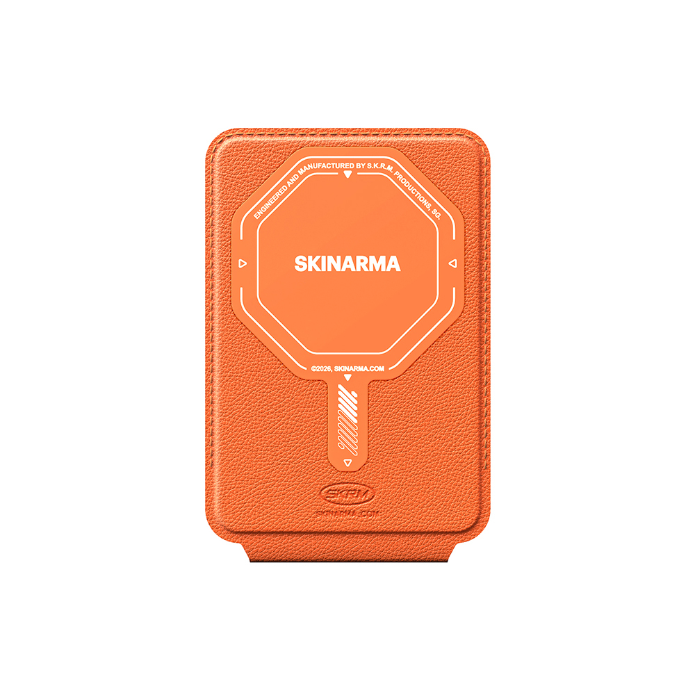 Skinarma Axis Serisi Foldable Stand Özellikli Deri Tasarımlı Kartlık