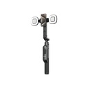 Lenyes LPH119 Yapay Zeka Destekli Dolgu Işıklı Kumandalı 360 Derece Dönebilen Selfie Çubuğu ve Tripod