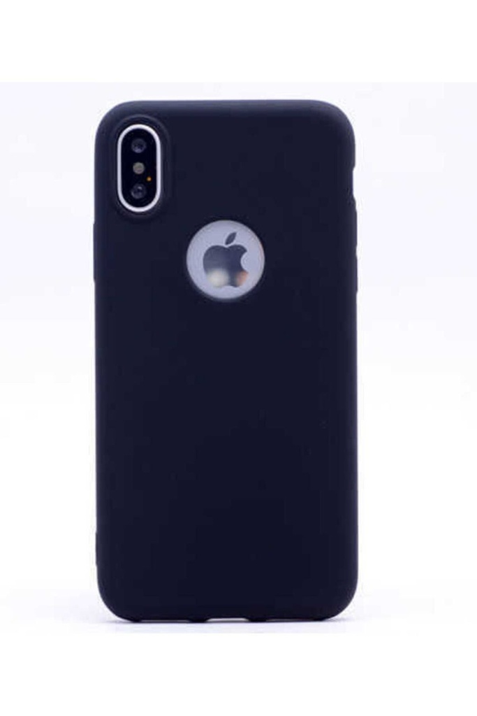 [RNZ-TA14521] Apple iPhone XS Max Uyumlu Kılıf Zore Premier Silikon Kapak (Siyah)