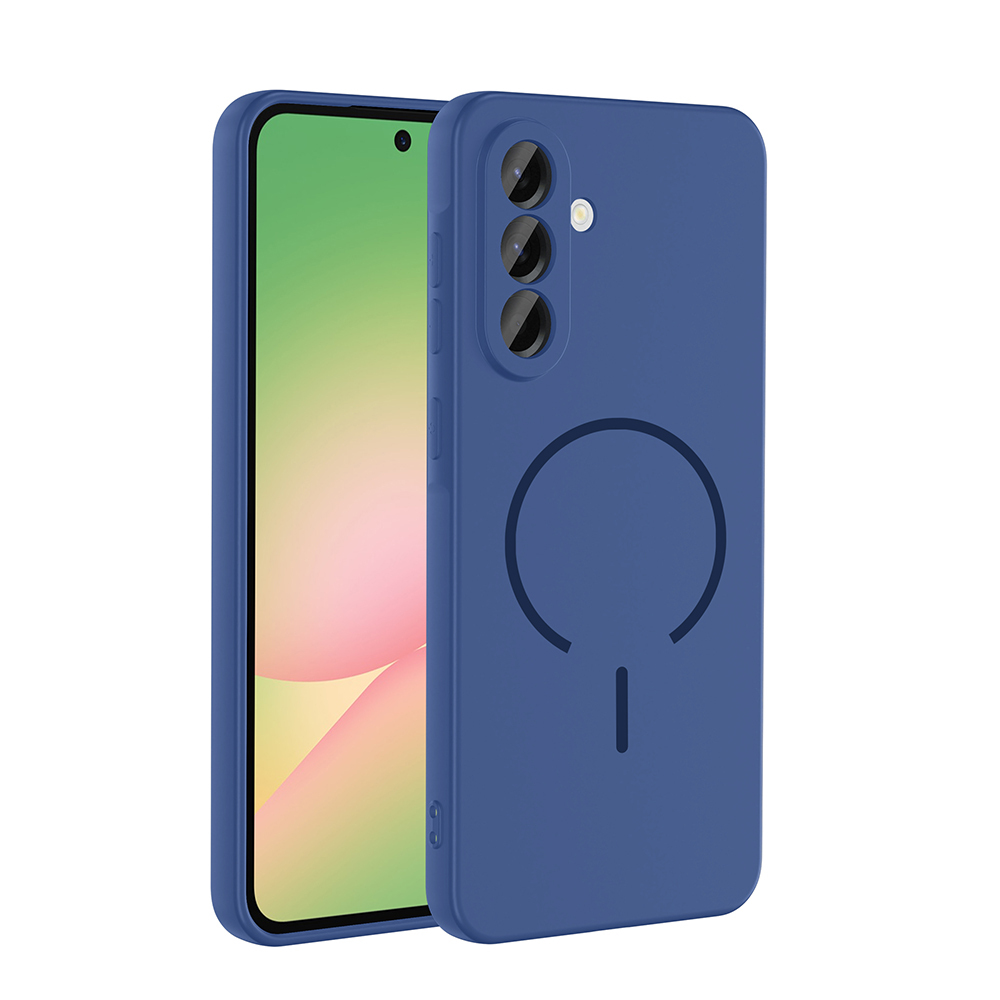 Samsung Galaxy A56 Uyumlu Kılıf M-safe Şarj Özellikli Zore Meta Kapak