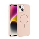 Apple iPhone 13 Uyumlu Kılıf M-safe Şarj Özellikli Zore Meta Kapak