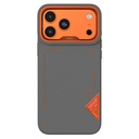 Apple iPhone 17 Pro Uyumlu Kılıf M-safe Şarj Özellikli O-Ring Metal Kamera Çerçeveli Kajsa Matrix Collection Kapak