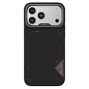 Apple iPhone 17 Pro Uyumlu Kılıf M-safe Şarj Özellikli O-Ring Metal Kamera Çerçeveli Kajsa Matrix Collection Kapak