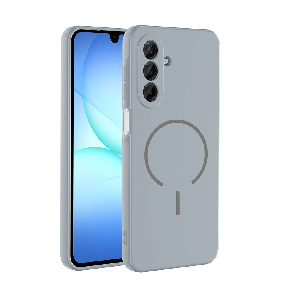 Samsung Galaxy A17 Uyumlu Kılıf M-safe Şarj Özellikli Zore Meta Kapak