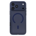 Apple iPhone 17 Pro Max Uyumlu Kılıf M-safe Şarj Özellikli O-Ring Şeffaf Kajsa Trans Shield Serisi Kapak