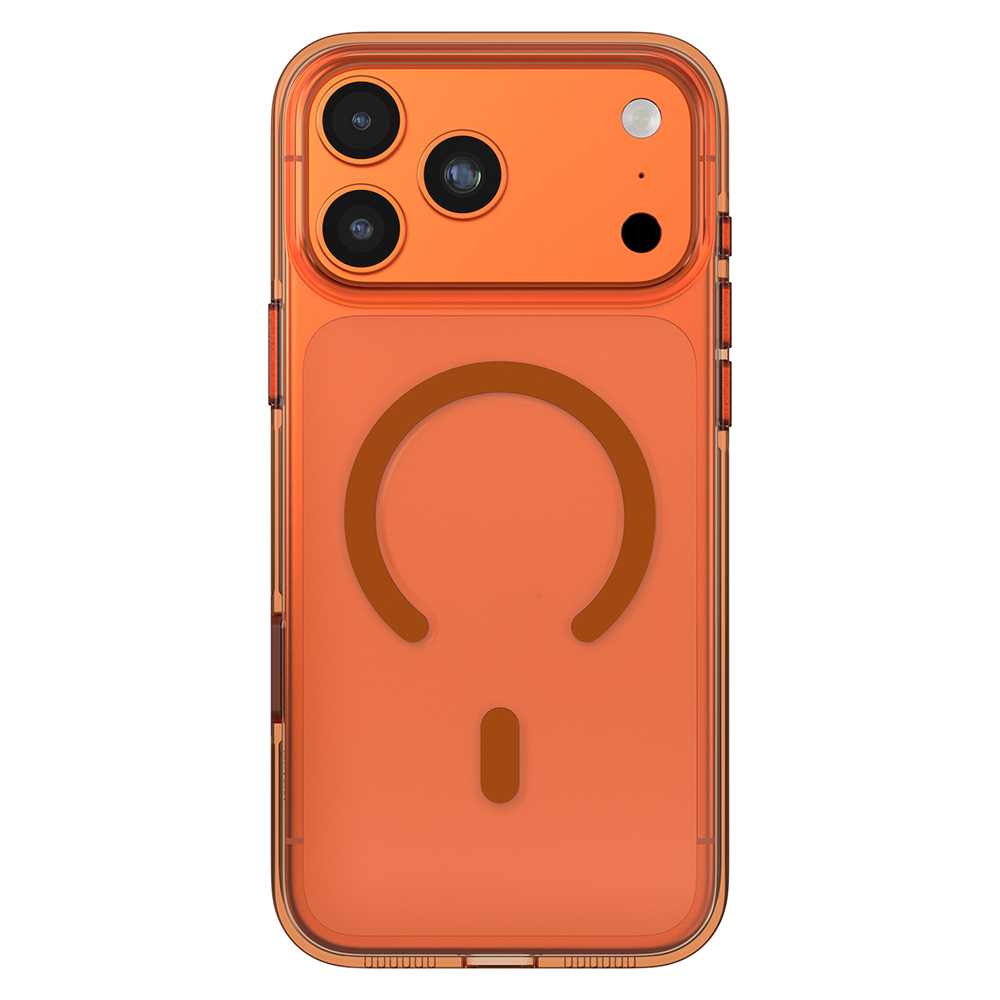 Apple iPhone 17 Pro Max Uyumlu Kılıf M-safe Şarj Özellikli O-Ring Şeffaf Kajsa Trans Shield Serisi Kapak