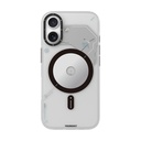 Apple iPhone 17 Uyumlu Kılıf M-safe Şarj Özellikli Disk Desenli Youngkit Disc Battle Kapak
