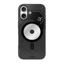 Apple iPhone 17 Uyumlu Kılıf M-safe Şarj Özellikli Disk Desenli Youngkit Disc Battle Kapak