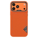 Apple iPhone 17 Pro Max Uyumlu Kılıf M-safe Şarj Özellikli O-Ring Metal Kamera Çerçeveli Kajsa Matrix Collection Kapak