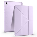 Samsung Galaxy Tab S11 Uyumlu Kılıf Zore Tri Folding Kalem Bölmeli Standlı Kılıf