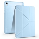 Samsung Galaxy Tab S11 Uyumlu Kılıf Zore Tri Folding Kalem Bölmeli Standlı Kılıf
