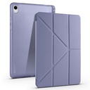 Samsung Galaxy Tab S11 Uyumlu Kılıf Zore Tri Folding Kalem Bölmeli Standlı Kılıf